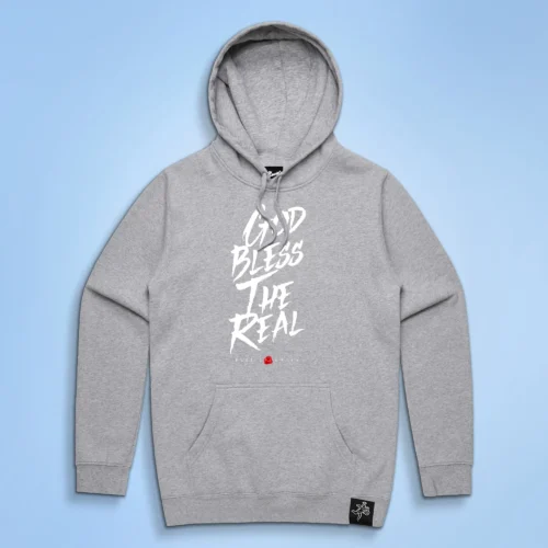 Custom Grey Center Graphic Pullover Hoodie - Style 610B48 Custom Grey Center Graphic Pullover Hoodie - Style 610B48