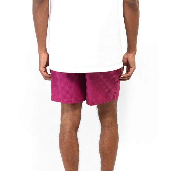Custom Checkerboard Activewear Shorts - Style EC5CED - product detail view 2 Custom Checkerboard Activewear Shorts - Style EC5CED - product detail view 2