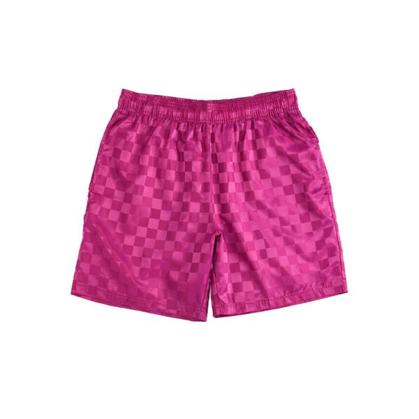 Custom Checkerboard Activewear Shorts - Style EC5CED - product detail view 3 Custom Checkerboard Activewear Shorts - Style EC5CED - product detail view 3