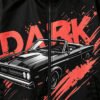 Custom Checkerboard Panel Racing Bomber Jacket - Style 18A844 - product detail view 7