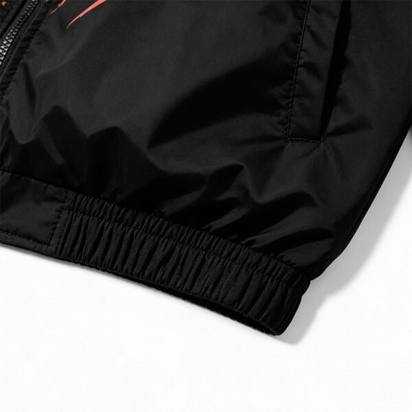 Custom Checkerboard Panel Racing Bomber Jacket - Style 18A844 - product detail view 8