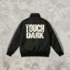 Custom Checkerboard Sleeve Racing Bomber Jacket - Style A66ACA - product detail view 11