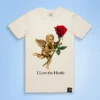 Custom Cherub Rose Graphic Short-Sleeve T-Shirt - Style 721032