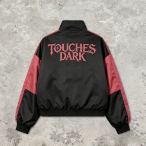 Custom Color-Block Graphic Zip Jacket - Style 1BC07D