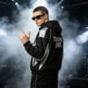 Custom Black Silver Color-Block Hooded Jacket - Style DB7479 - product detail view 5