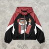 Custom Color-Block Hooded Graphic Jacket - Style 7C94DA - product detail view 10 Custom Color-Block Hooded Graphic Jacket - Style 7C94DA - product detail view 10