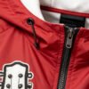 Custom Color Block Guitar Graphic Hooded Jacket - Style 387786 - product detail view 5 Custom Color Block Guitar Graphic Hooded Jacket - Style 387786 - product detail view 5