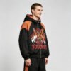 Custom Color-Block Graphic Hooded Jacket - Style 2D53E4