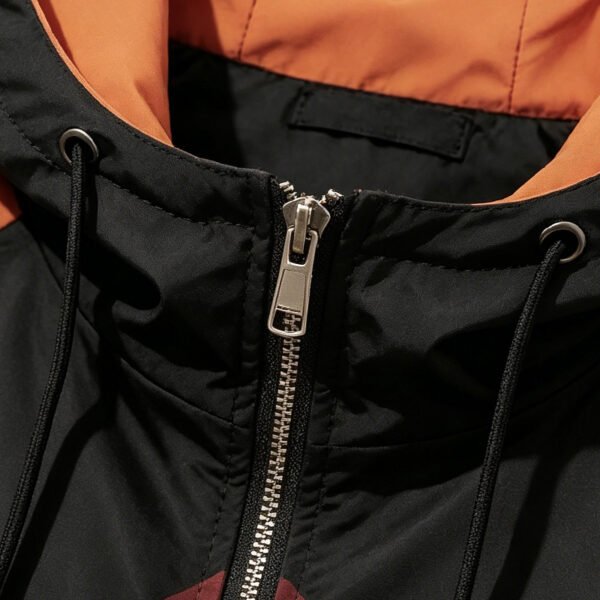 Custom Color-Block Graphic Hooded Jacket - Style 2D53E4 - product detail view 8