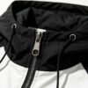 Custom Color-Block Hooded Street Jacket - Style 6AF8F3 - product detail view 4 Custom Color-Block Hooded Street Jacket - Style 6AF8F3 - product detail view 4