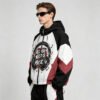 Custom Color-Block Hooded Street Jacket - Style 6AF8F3 - product detail view 7 Custom Color-Block Hooded Street Jacket - Style 6AF8F3 - product detail view 7