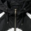 Custom Color-Block Hooded Track Jacket - Style C6FA70 - product detail view 6