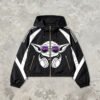 Custom Color-Block Hooded Track Jacket - Style C6FA70 - product detail view 10