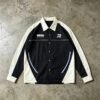 Custom Color-Blocked Nylon Woven Button-Up Shirt - Style E24105 Custom Color-Blocked Nylon Woven Button-Up Shirt - Style E24105