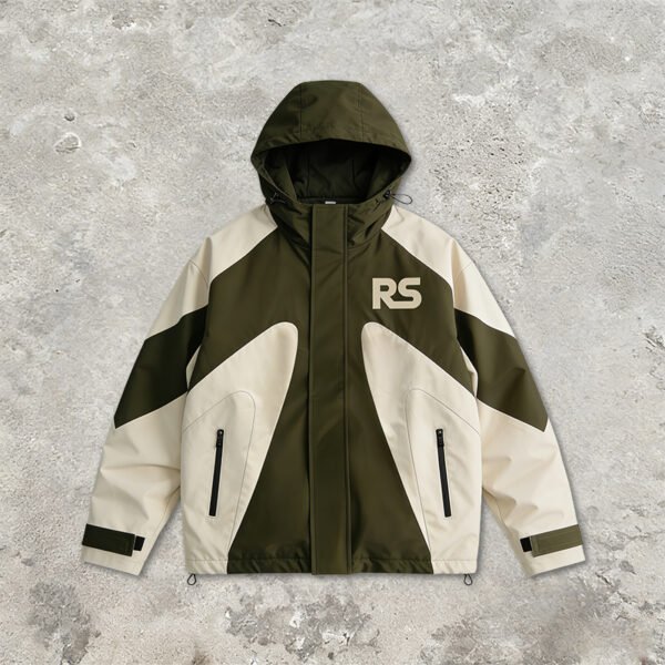 Custom Hooded Color-Block Nylon Windbreaker 9c57dc36f80fedd7 - Style 9C57DC Custom Hooded Color-Block Nylon Windbreaker 9c57dc36f80fedd7 - Style 9C57DC