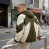 Custom Hooded Color-Block Nylon Windbreaker 9c57dc36f80fedd7 - Style 9C57DC - product detail view 5 Custom Hooded Color-Block Nylon Windbreaker 9c57dc36f80fedd7 - Style 9C57DC - product detail view 5