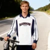 Custom Color Block Polo Sweatshirt | VW-D3A21E - Style D3A21E - product detail view 7