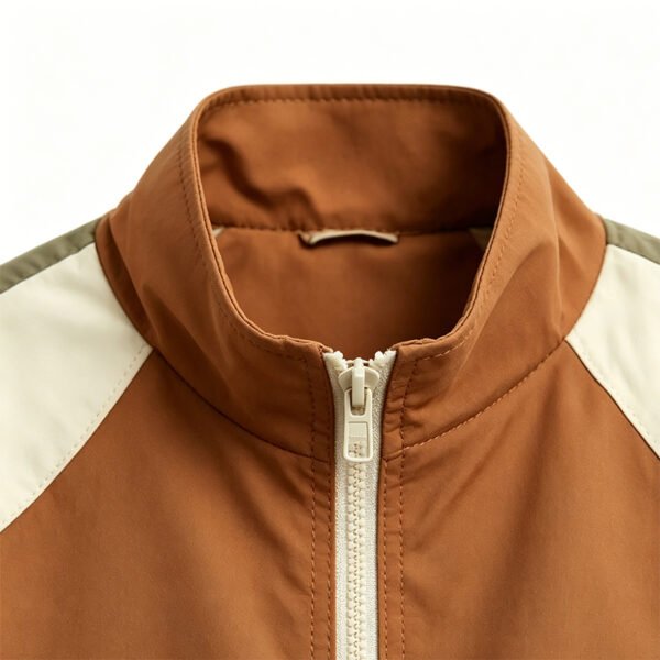 Custom Color-Block Quarter-Zip Jacket 8538791 - Style 17EB0F - product detail view 3 Custom Color-Block Quarter-Zip Jacket 8538791 - Style 17EB0F - product detail view 3