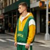 Custom Color-Block Quarter-Zip Hooded Windbreaker - Style 062555 - product detail view 6