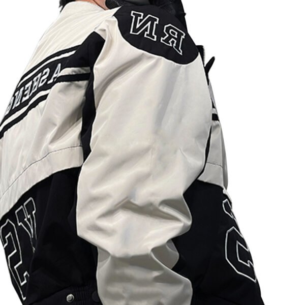 Custom Color-Block Racing Jacket | VW-A1417 - Style A1417F - product detail view 5