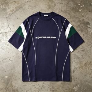 Custom Color-Block Soccer Jersey T-Shirt - VW-9CAE29 - Style 9CAE29