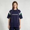 Custom Color-Block Soccer Jersey T-Shirt - VW-9CAE29 - Style 9CAE29 - product detail view 2