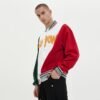 Custom Color-Block Varsity Jacket - Style 19E960 - product detail view 5