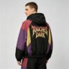 Custom Color-Block Hooded Windbreaker Jacket - Style B3B6DC - product detail view 4 Custom Color-Block Hooded Windbreaker Jacket - Style B3B6DC - product detail view 4