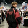 Custom Color Block Half-Zip Windbreaker Jacket - Style 793EA6 - product detail view 4 Custom Color Block Half-Zip Windbreaker Jacket - Style 793EA6 - product detail view 4
