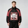 Custom Color Block Half-Zip Windbreaker Jacket - Style 793EA6 - product detail view 9 Custom Color Block Half-Zip Windbreaker Jacket - Style 793EA6 - product detail view 9