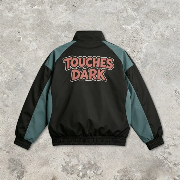 Custom Color Block Graphic Windbreaker Jacket - Style C4DC52 - product detail view 10 Custom Color Block Graphic Windbreaker Jacket - Style C4DC52 - product detail view 10