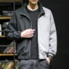 Custom Two-Tone Zip Hooded Cardigan Jacket - Style 1F7175 - product detail view 2