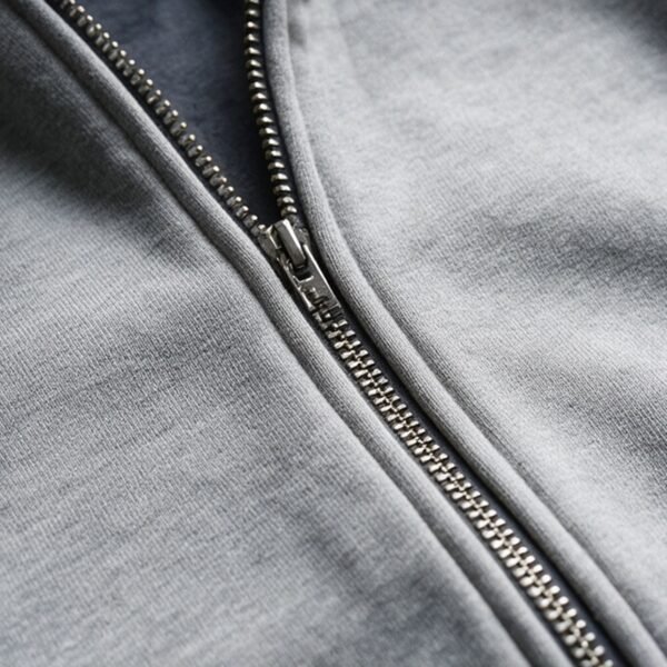 Custom Color-Blocked Zip Hoodie and Shorts Set - Style 73F4C9 - product detail view 7