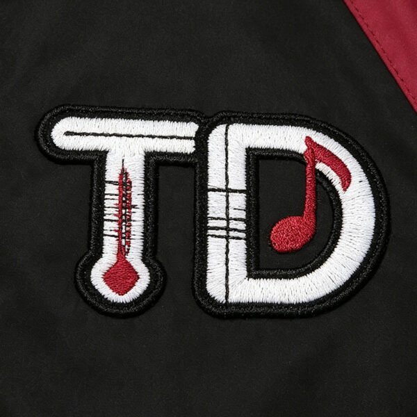 Custom Color-Blocked Applique Zip Jacket - Style 436771 - product detail view 9 Custom Color-Blocked Applique Zip Jacket - Style 436771 - product detail view 9