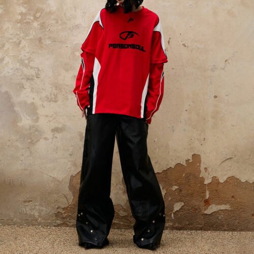 Custom Color-Blocked Sport Long-Sleeve Top - Style 1CAF82 Custom Color-Blocked Sport Long-Sleeve Top - Style 1CAF82
