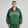 Custom Men's Color-Blocked Zip Track Jacket | - Style 672B52 - product detail view 5 Custom Men's Color-Blocked Zip Track Jacket | - Style 672B52 - product detail view 5