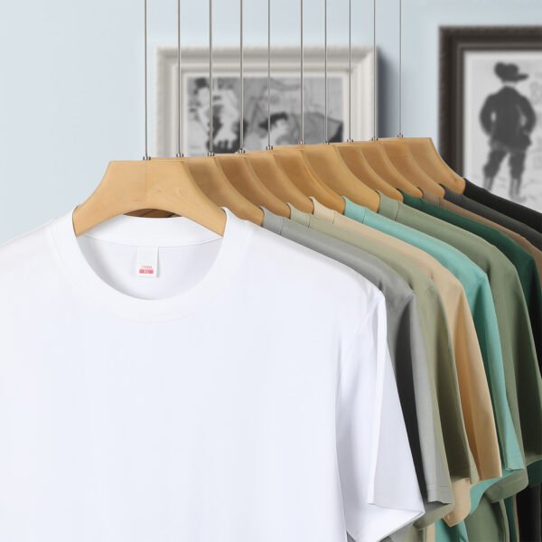 Custom Color-Standard Crewneck T-Shirt S8180 - Style 0FE3E8 - product detail view 3