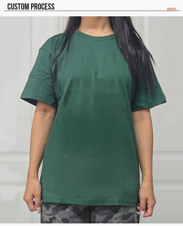 Custom Color-Standard Crewneck T-Shirt S8180 - Style 0FE3E8 - product detail view 11