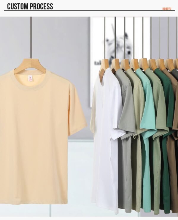 Custom Color-Standard Crewneck T-Shirt S8180 - Style 0FE3E8 - product detail view 12