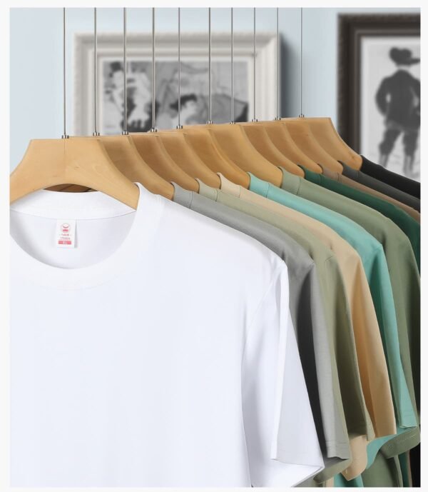 Custom Color-Standard Crewneck T-Shirt S8180 - Style 0FE3E8 - product detail view 13