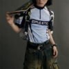 Custom Colorblock Quarter-Zip Active Top - Style C9111E - product detail view 2