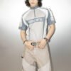 Custom Colorblock Quarter-Zip Active Top - Style C9111E - product detail view 4