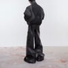 Custom Colorblock Short Puffer Jacket - Style 00D171 - product detail view 8 Custom Colorblock Short Puffer Jacket - Style 00D171 - product detail view 8
