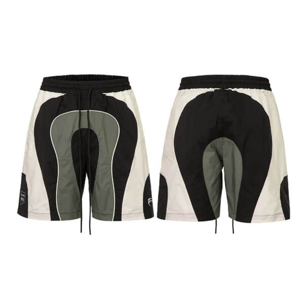Custom Colorblocked Polyamide Panel Shorts CUS2404-041903 - Style 563120 - product detail view 6