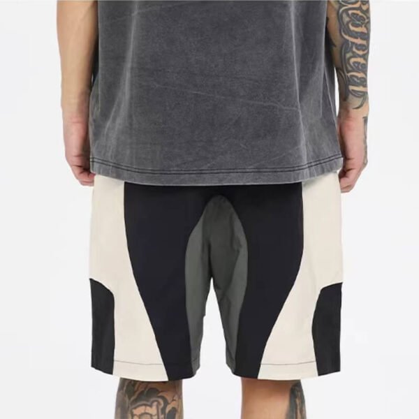 Custom Colorblocked Polyamide Panel Shorts CUS2404-041903 - Style 563120 - product detail view 8