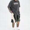 Custom Colorblocked Polyamide Panel Shorts CUS2404-041903 - Style 563120 - product detail view 9