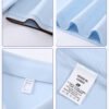 Custom Contrast Collar Golf Polo Shirt S9699 - Style 442F5A - product detail view 7
