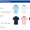 Custom Contrast Collar Slim-Fit Polo Shirt - A205 - Style 41D0D9 - product detail view 5 Custom Contrast Collar Slim-Fit Polo Shirt - A205 - Style 41D0D9 - product detail view 5