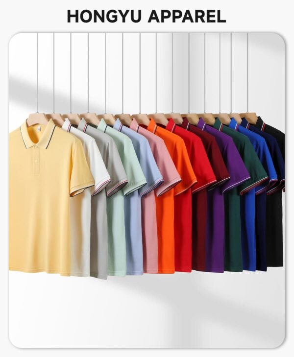 Custom Contrast-Collar Performance Polo Shirt | S8602 - Style 6C5971 - product detail view 3