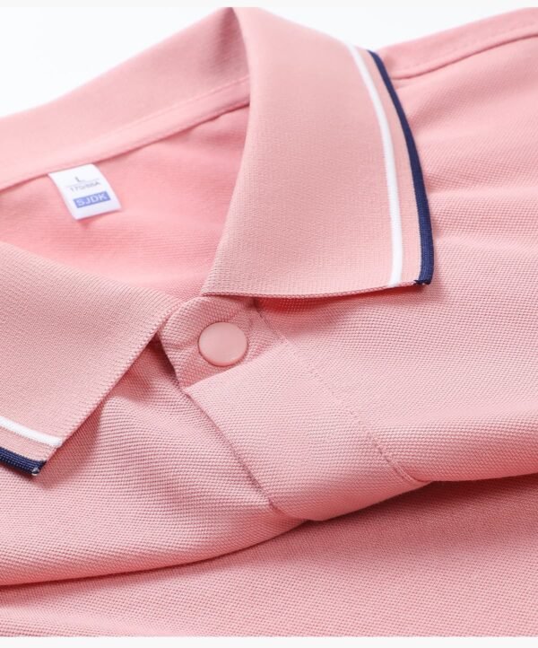 Custom Contrast-Collar Performance Polo Shirt | S8602 - Style 6C5971 - product detail view 12